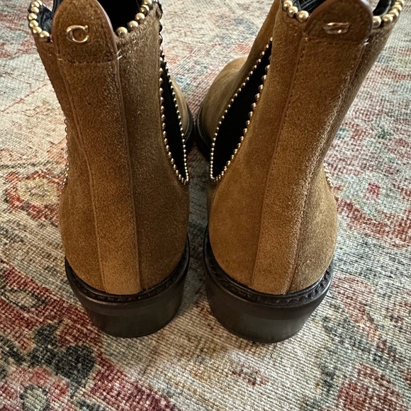 NIB Coach Bowery Beadchain Chelsea Boot - Picture 8 of 10
